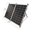 Go Power! Monocrystalline Solar Panel Kit, 200 W, 17.6V DC, 11.4 A, Quick, Ring Terminals 82610